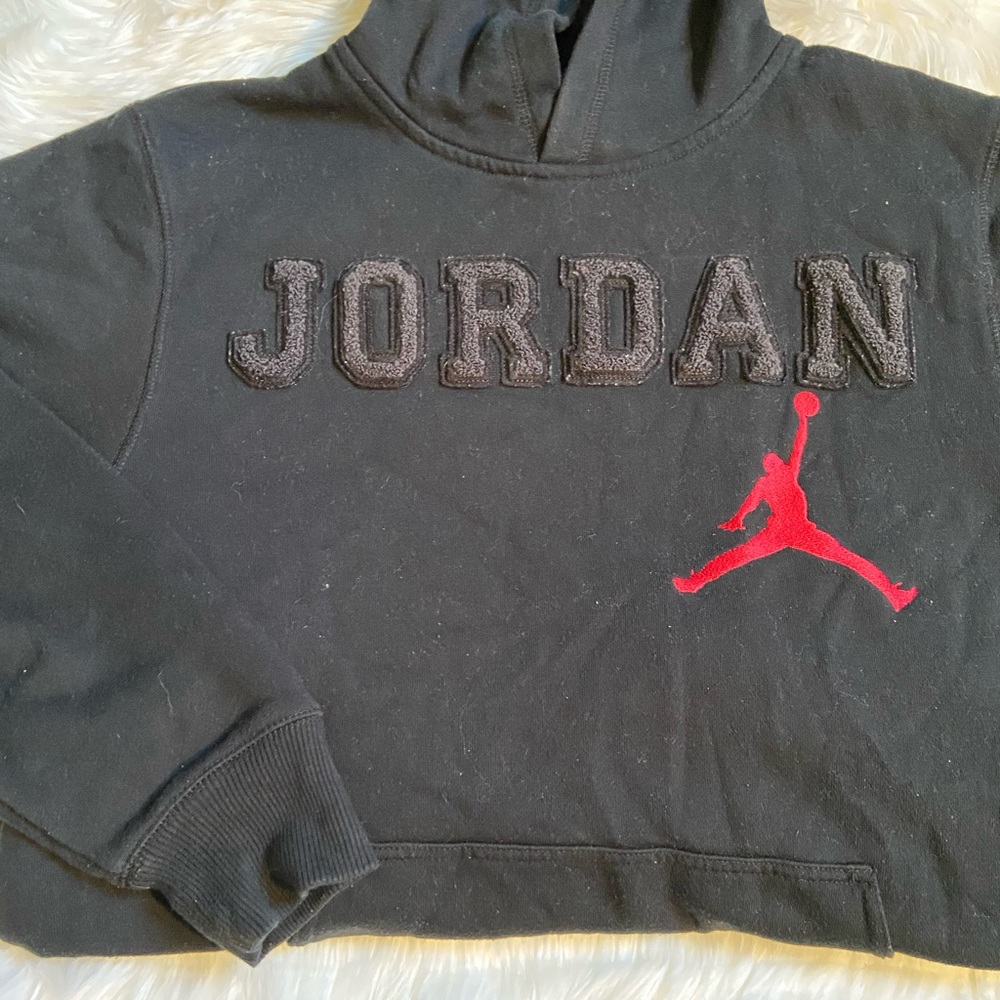 Black Jordan hoodie